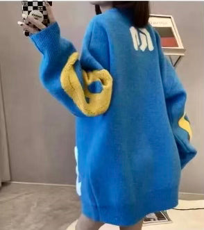 Smiley Face Sweater(One Size Fit All)